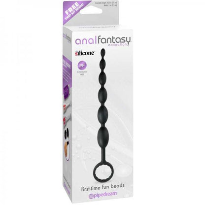 Anal Fantasy First Time Fun Beads Black