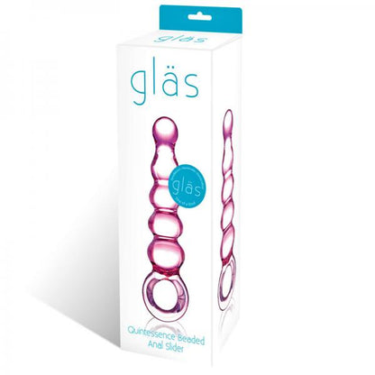 Glas Quintessence Beaded Anal Slider