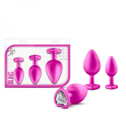 Bling Plug Training Kit Pink With White Gem