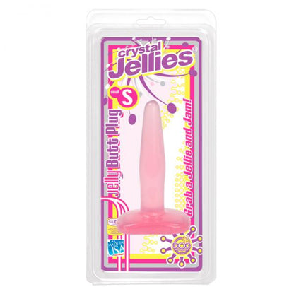 Crystal Jellies - Butt Plug - Pink-  Small